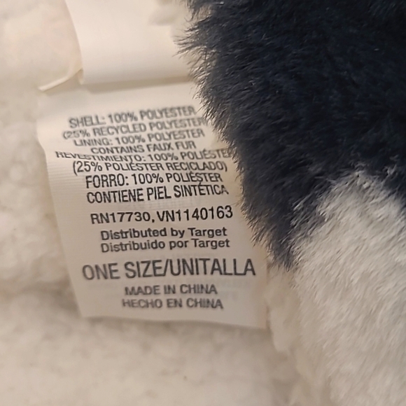 Heart Snood Scarves - Cat & Jack Black/White - Picture 7 of 9